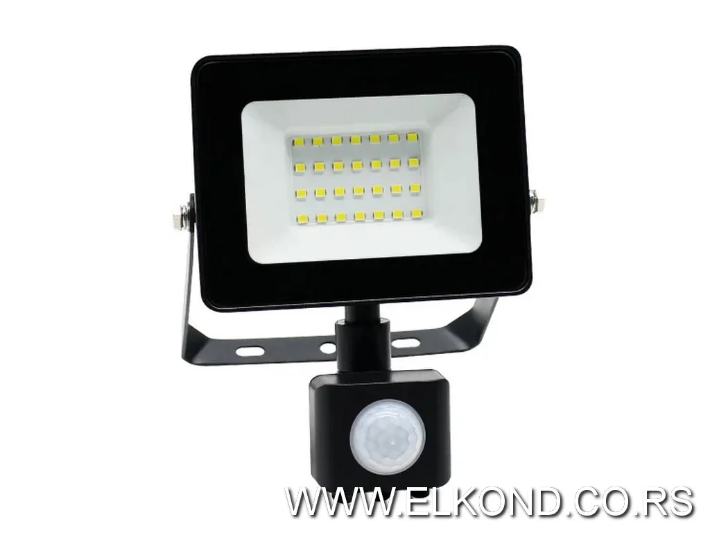 Led reflektor 30W 6500K sa senzorom PROSTO